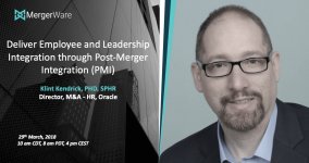 WEBINAR: Deliver Employee and Leadership Integration during Post-Merger Integration (PMI)
