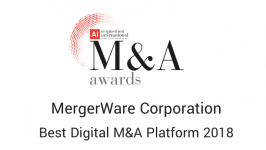 Mergerware Awarded Best Digital Mergers and Acquisitions Platform
