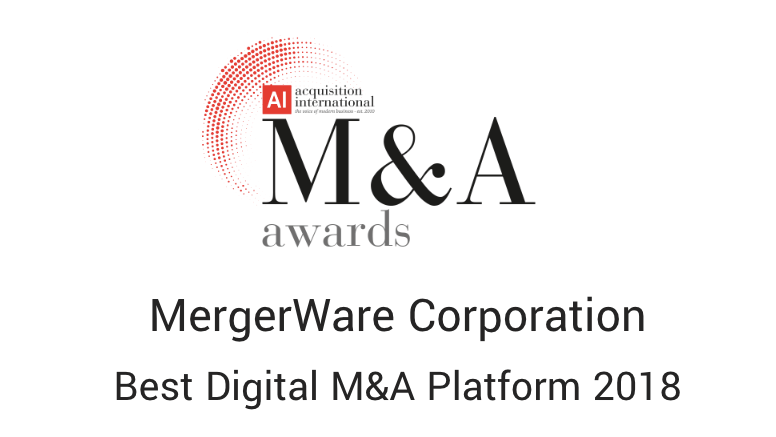 Read more about the article Mergerware Awarded Best Digital Mergers and Acquisitions Platform