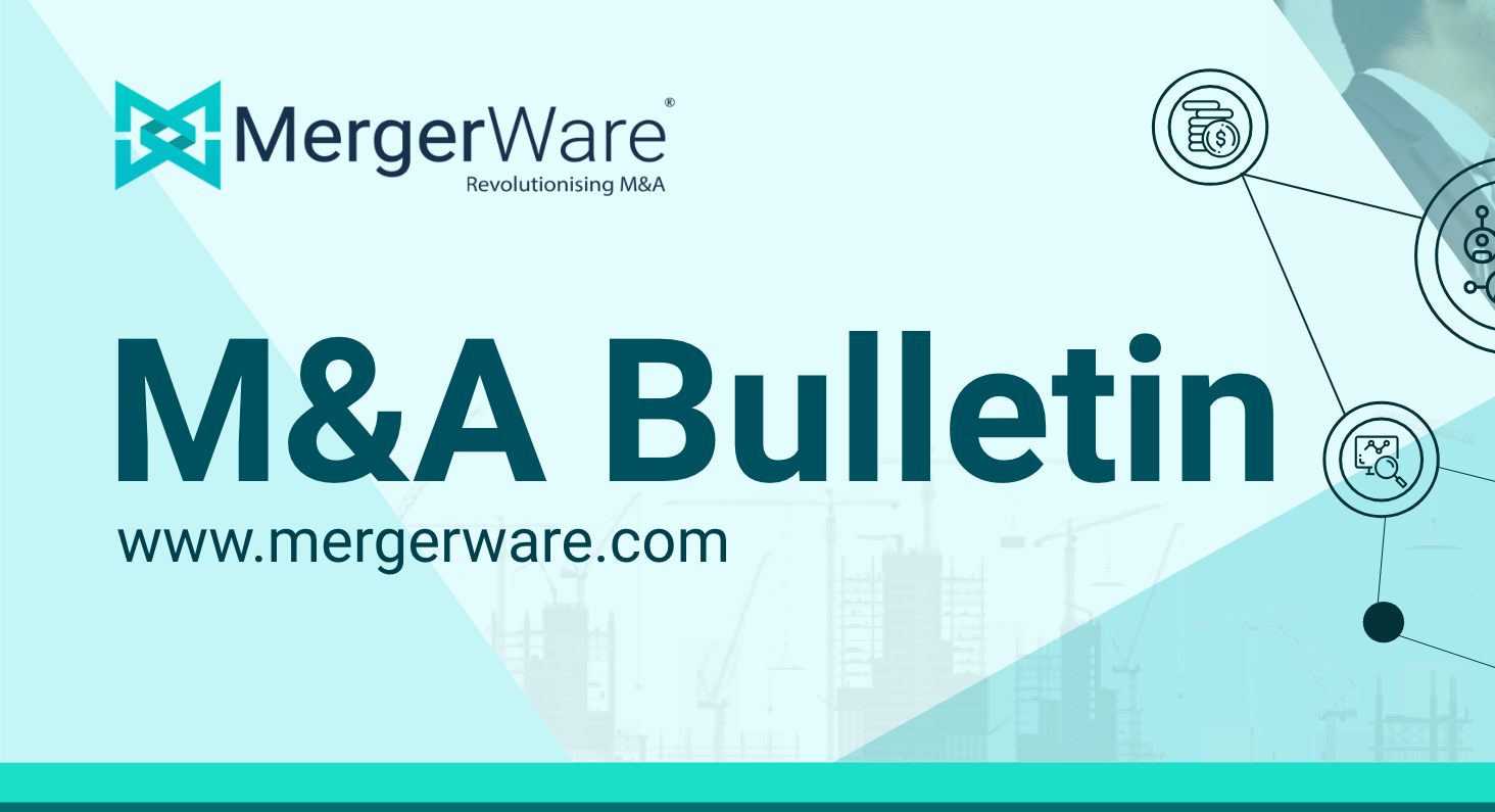 Read more about the article MergerWare M&A Bulletin – 30th, April 2019